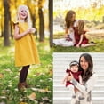thumbnail image 4 of Enfant d'Été Bébé Filles Partie Robe Slevess Robe de Soleil Vêtements 0-3Y Tutu Jupe Robe de Soleil, 4 of 5