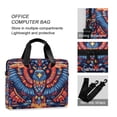 thumbnail image 4 of FORMRS 16" Laptop Bag Carrying Sleeve Case with Handle Travel Shoulder Briefcase, Blue Abstract Eagle, 4 of 8