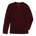 thumbnail image 1 of American Heritage playera henley texturizada para hombre, roja, pequeña American Heritage  henley, 1 of 2