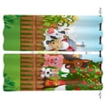 thumbnail image 1 of Naiovety Cortinas hechas de poliéster que no se desprenden y no tienen hilos sueltos y son duraderas y no destiñen. Decoración del hogar LEX00261, 1 of 6