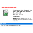 thumbnail image 2 of Power Steering Fluid - Compatible with 2005 - 2006, 2008 - 2014 Mercedes-Benz CL65 AMG 2009 2010 2011 2012 2013, 2 of 2
