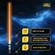 thumbnail image 5 of Par de espadas láser ChopSabers Light Up de color naranja, 5 of 7