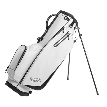 Izzo Golf Ultra-Lite Stand Bag – White Only 3.2 lbs