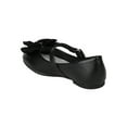 thumbnail image 3 of Little Angel Enna-715D New Girl PU Fabric Bow Decor Mary Jane Ballerina Flat, 3 of 5