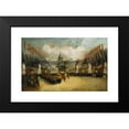 thumbnail image 2 of Anonymous 14x11 Black Modern Framed Museum Art Print Titled - Arrival of Napoleon's Ashes on the Esplanade Des Invalides, December 15, 1840. (1840), 2 of 5