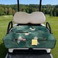 thumbnail image 2 of Whosucclay Crane Art Print Foldable Golf Cart Seat Covers, 4 Pockets Golf Cart Accessories for Club Car EZGO Yamaha Club Cart 2-Person Golf Carts, 2 of 9