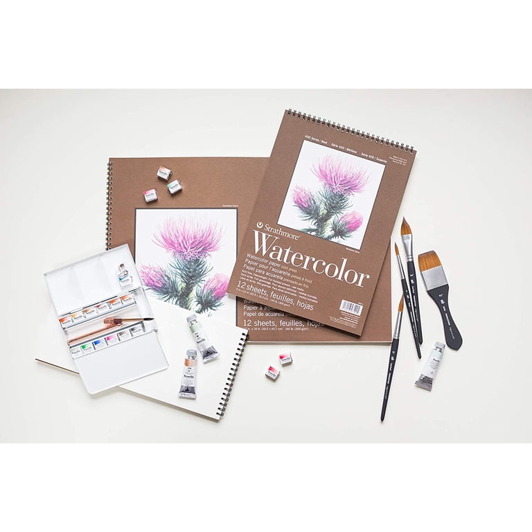 Strathmore 400 Series Watercolor Paper Pad, 12x12 Cold Pressed photo 5
