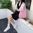 thumbnail image 3 of Kukuzhu Quilted Tote Bag Puffer Hobo Bag Bubble Tote Purse Cute Aesthetic Puffy Shoulder Bag Cloud Hobo Handbag, 3 of 6