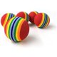 thumbnail image 3 of Rainbow Ball Pet Ball Kitten y Puppy Toys Adecuado para mascotas pequeñas 20PCS oso de fresa Electrónica, 3 of 3