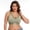 Khaki, variant on Plus Size Bras Seamless Breathable No Underwire Full Coverage Bralettes for Women Cutout Bra