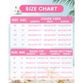 thumbnail image 5 of 3PCS Toddler Girl Bathing Suit 4T Ruffled Swimsuit Girls with Long Sleeve Rash Guard, 5 of 8