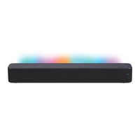 onn 20 Inch Bluetooth 2.1 Channel Soundbar with Multi-Color LED Lighting (Black)