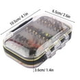 thumbnail image 2 of 64pcs Fly Fishing Flies Fly Fish Lure Kit Fly Fishing Gear Biomimetic Insect Lures with Fly Box, 2 of 8