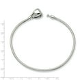 thumbnail image 2 of 925 Sterling Silver 13cm Reflections Kids Hinged Clasp Chain Bracelet; 5 inch; for Adults and Teens; for Women and Men, 2 of 2