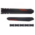 thumbnail image 1 of Splihome Bicycle Protection Carbon Fiber Sticker Down Tube Bottom Sticker Accessories red, 1 of 9