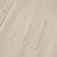 thumbnail image 6 of Bxsruta Mens Button Down Shirts Long Sleeve Loose Fit Casual Button Up Tops with Chest Pocket, 6 of 7