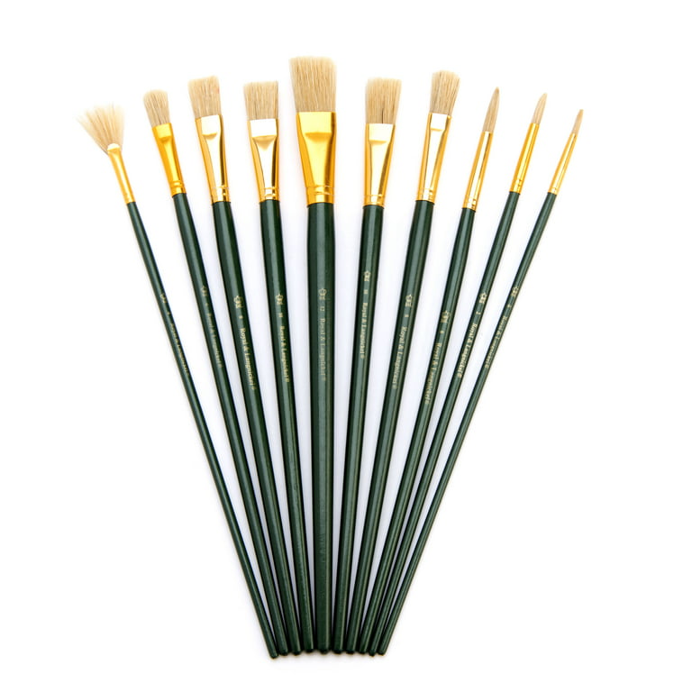 96 Wholesale Five Piece Oil Paint Brush Set - at 