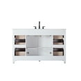 thumbnail image 2 of Elegant Kitchen and Bath 54 Inch Single Bathroom Vanity In White, 2 of 7
