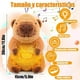thumbnail image 2 of CAPIBARA JUGUETE QUE RESPIRA, ALIVIA LA ANSIEDAD CON SONIDO, 2 of 5