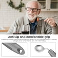 thumbnail image 6 of Grusce 4PCS Adaptive Utensils Set, 42° Angled Parkinsons Utensils, Stainless Steel Knife, Fork, Spoons for Hand Tremors Arthritis, Parkinson’s Elderly use, 6 of 11