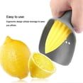 thumbnail image 2 of Mini Ergonomic Manual Lemon Squeezer for Lime and Orange (Black), 2 of 4