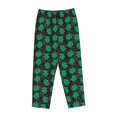 thumbnail image 4 of Balery Cartoon Kawaii Frogs print Women's Pajama Pants,Ultra Lightweight Pjs,Lounge Pant-X-Large, 4 of 9