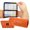 Orange, variant on Sports Unlimited Adult Football Triple Wrist Coach