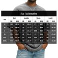thumbnail image 3 of Men's Corduroy Crew Neck Short Sleeve T-Shirt, Loose Fit Casual Summer Textured Top, Fashion Streetwear 2XL, 3 of 6