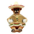 thumbnail image 5 of Mexican Chihuahua with Sombrero Hat and Serape Salt Pepper Shakers Holder Set, 5 of 9