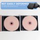 thumbnail image 4 of RENACLIPY 3Ud Organizador De Cd Y Dvd Negro Con Capacidad Para 40 Discos Y Cremallera, 4 of 8