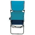 thumbnail image 3 of Hi-Boy Aluminum Canopy Chair - Blue Sky/Navy, 3 of 5