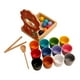 thumbnail image 3 of Pelotas en vasos Juguete de aprendizaje preescolar Juguete de combinación de colores Clasificación de colores del arco iris 12 colores, 3 of 9