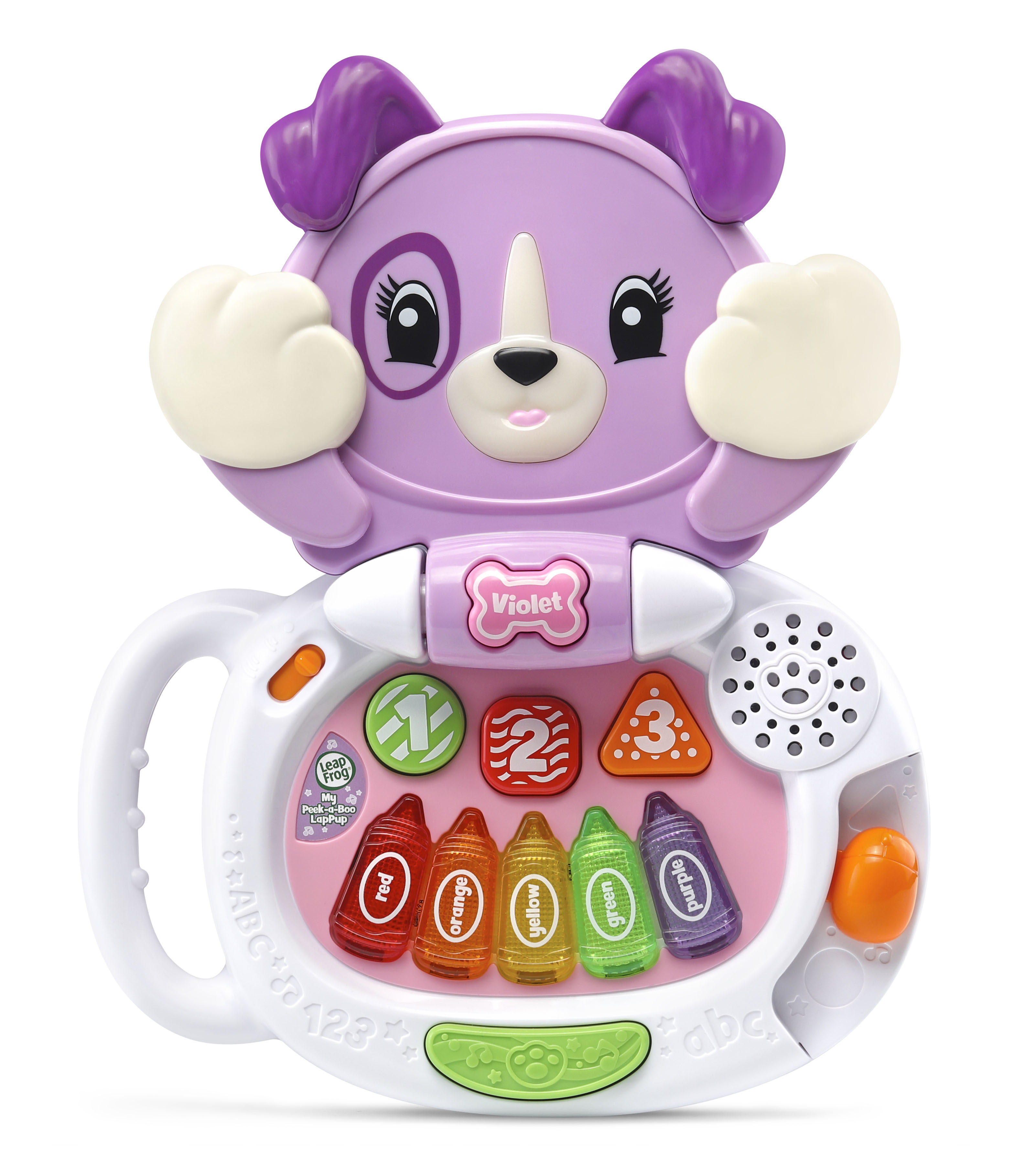 PUPUPU♪ LeapFrog My Pal VIOLET Plush Puppy Learning Toy 40+ Songs 15+