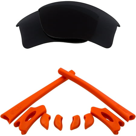 - FLAK JACKET XLJ Replacement Lenses & Accessories Kit by SEEK OPTICS fits OAKLEY