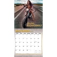 thumbnail image 4 of Hot Chicks Cold Steel | 2026 12x24" (Hanging) Square Wall Calendar | LintPrint, 4 of 9