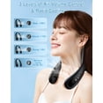thumbnail image 3 of Aire acondicionado de cuello GAITIR, ventilador de cuello portátil, 5000 mAh, 3 of 7