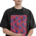 thumbnail image 3 of Spider-Man Men's Vintage Washed Drop Shoulder Short Sleeve T-Shirt, 3 of 7