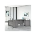 thumbnail image 2 of Bush Business Furniture 59" U-Shaped Desk with Mobile File Cabinet Platinum Gray STC005PGSU, 2 of 8