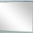 thumbnail image 3 of Benjara Gina 49 Inch Modern Mirror, Wood Frame, Built In Blue LED, Metallic Silver, 3 of 5