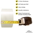 thumbnail image 4 of 3" Clear Commercial Grade Packing & Shipping Tape 6pck, 4 of 5