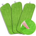 thumbnail image 1 of Cabezales de Repuesto de Trapeador en Spray de Microfibra para Trapeadores Secos y Húmedos Cabezales de Repuesto Planos Almohadillas de Trapeador Reutilizables Compatibles con el Sistema de Cuidado, 1 of 7
