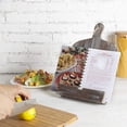 thumbnail image 2 of MyGift Farmhouse Style Brown Torched Wood Cookbook Holder with Kickstand, 2 of 6