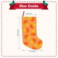 thumbnail image 3 of Lsque Fall Maple Leaves Pattern 18 Inch Christmas Stockings, Festive Holiday Stocking for Christmas Decorations Holiday Decor, 3 of 7