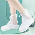 thumbnail image 7 of Silicone Shoes Covers, Shoe Covers, Waterproof Shoe Covers No-Slip Thickened Shoe Protectors Reusable Foldable Shoes Cover for Rain Outdoor Overshoes Protectors Boots Shoes Covers Overshoe, 7 of 7