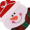 thumbnail image 5 of Muñeco de nieve Tenedor Utensilio de corte Navidad Navidad Cuchara Funda Protector de manga Bolsa de ropa Vajilla Decoración Advancent ZHF0222, 5 of 5