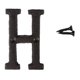 thumbnail image 1 of ¡Liquidación TEVEQ! Colgantes, decoraciones de hierro forjado, números de casa creativos de bricolaje, letras de metal de hierro fundido., 1 of 3
