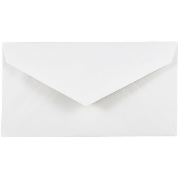 JAM PaperĀ® #7 3/4 Monarch Commercial Envelopes, 3 7/8" x 7 1/2", White, 1000/carton