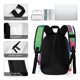 thumbnail image 5 of Nella, la Princesa Caballero-theme Backpack, Campus style schoolbag Bookbag with Adjustable Shoulder Straps And Large Zip Compartment, Unisex Travel Bags.42x30x15cm, 5 of 6