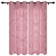 thumbnail image 2 of Patio Curtain Red Brick Retro Indoor Living Room Bedroom Kitchen Outdoor Drape For Porch Gazebo Pergola Canopy Beach, 2 of 7