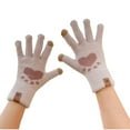thumbnail image 2 of Women Winter Warm Gloves with Thin Velvet Touch Screen Windproof Cold Protection Outdoor Sport Warm Gloves for Women Girls, 2 of 2
